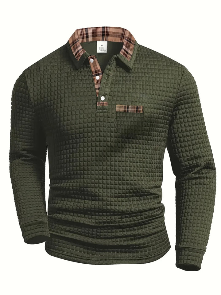 Richard™ | Polo à Motif Carreaux
