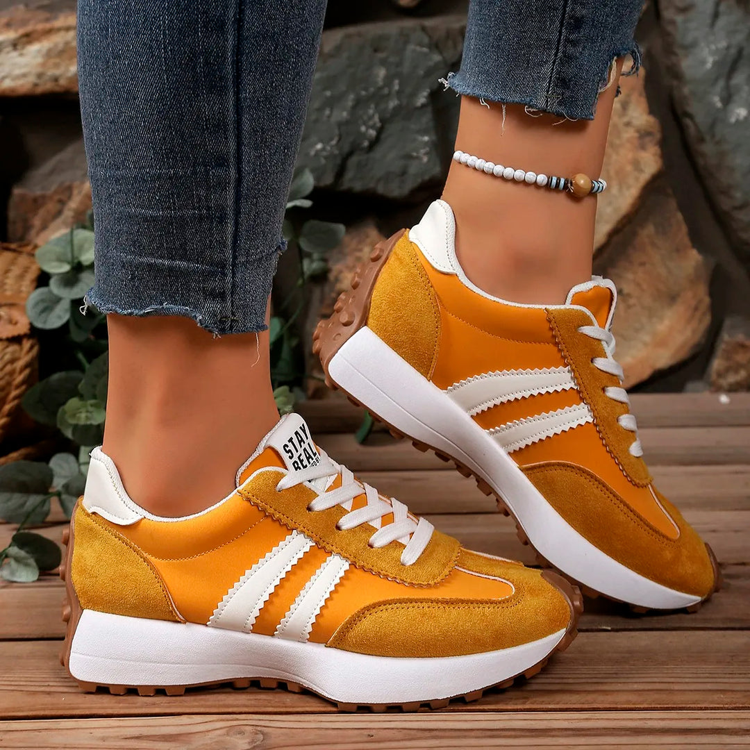 Lucie™ | Chaussures Lacées Bicolores