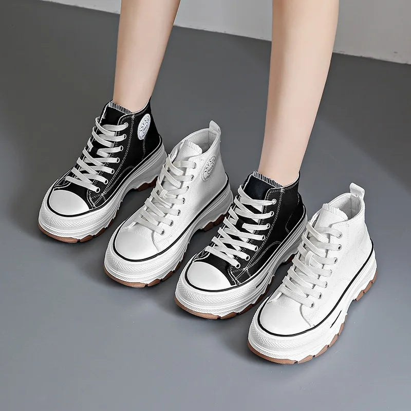 Léa™ | Espadrille Plateforme Montante