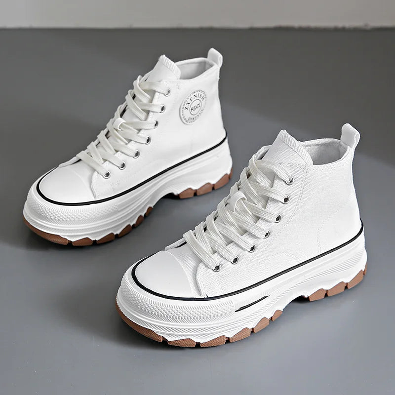 Léa™ | Espadrille Plateforme Montante