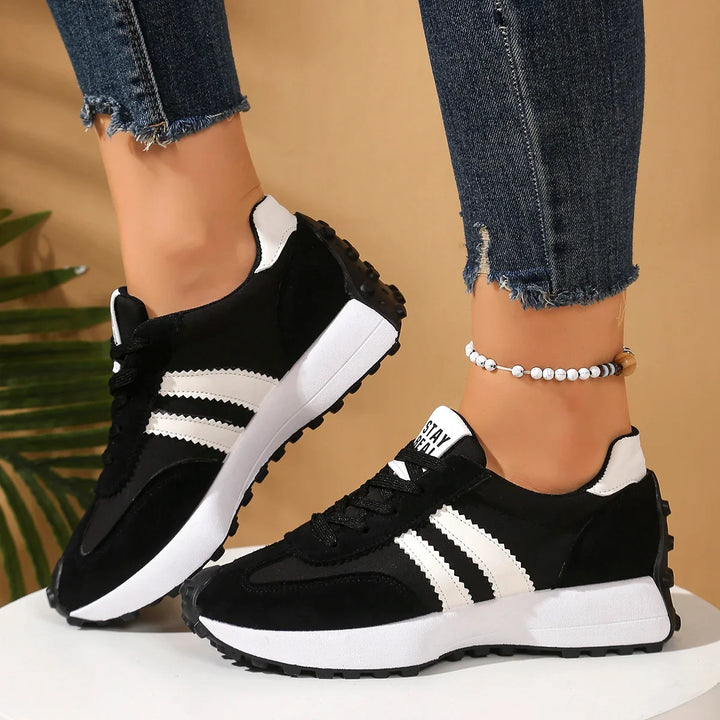 Lucie™ | Chaussures Lacées Bicolores