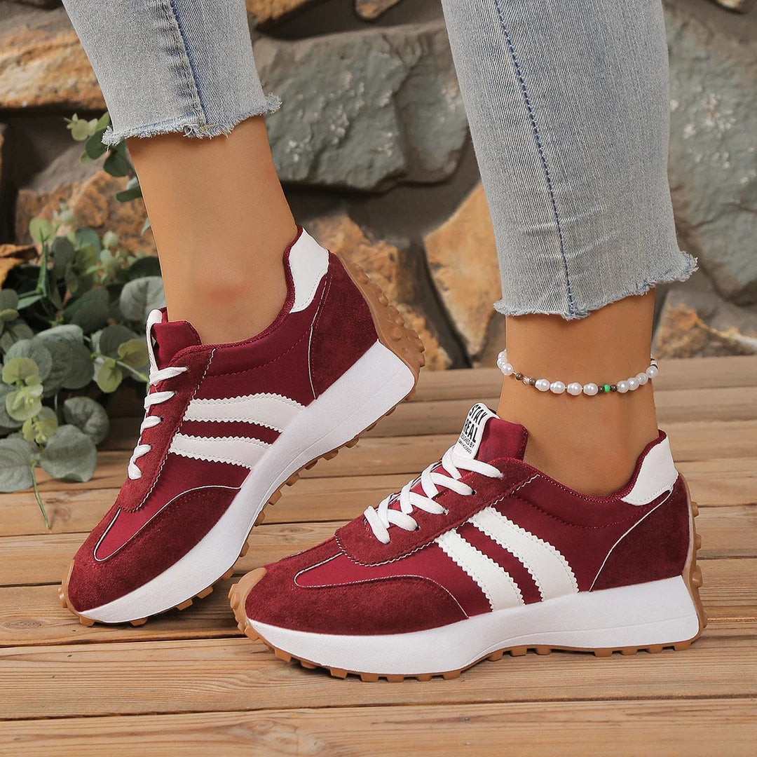 Lucie™ | Chaussures Lacées Bicolores