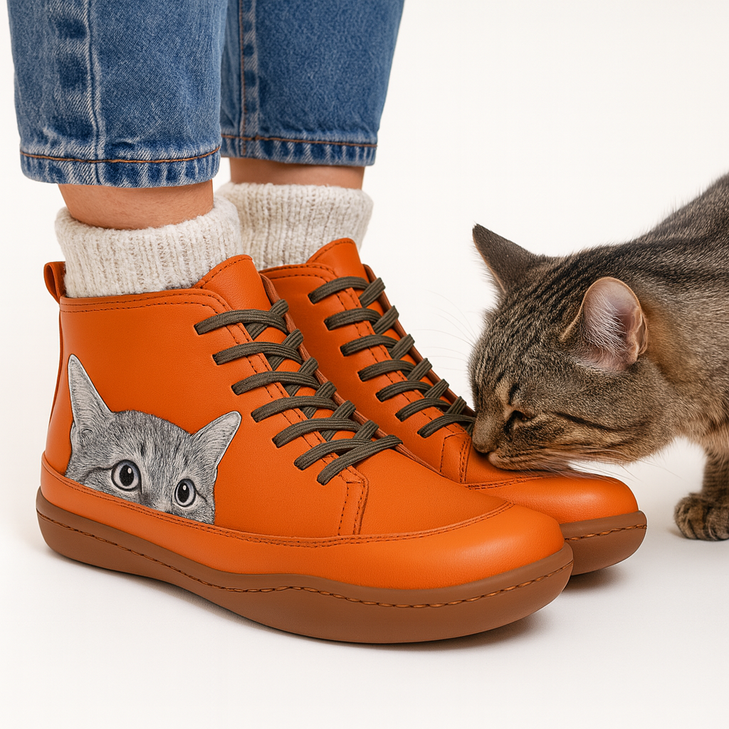 Sylvie | Baskets pour Chats avec un Confort Ultime et un Style Ludique
