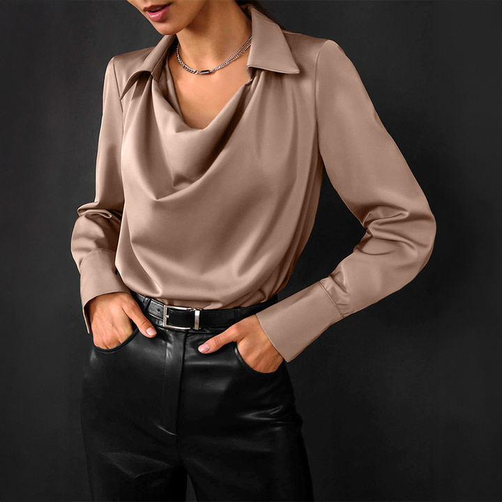 Kelly | Blouse en Soie Élégante pour Femmes