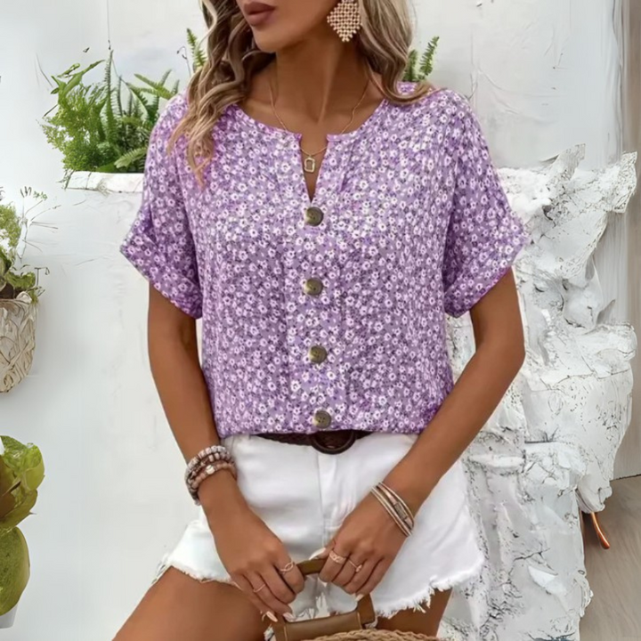 Ava™ | Blouse Chic à Imprimé Floral