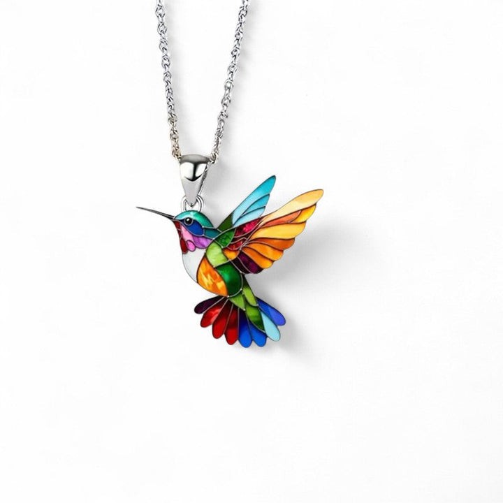 Élodie™ | Magnifique Pendentif Colibri