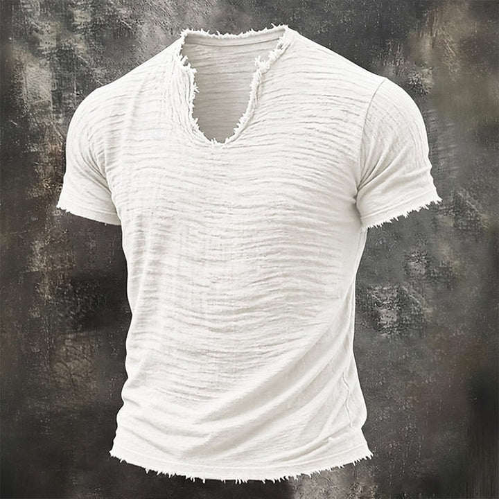 Pierre | T-shirt Vintage à Col V