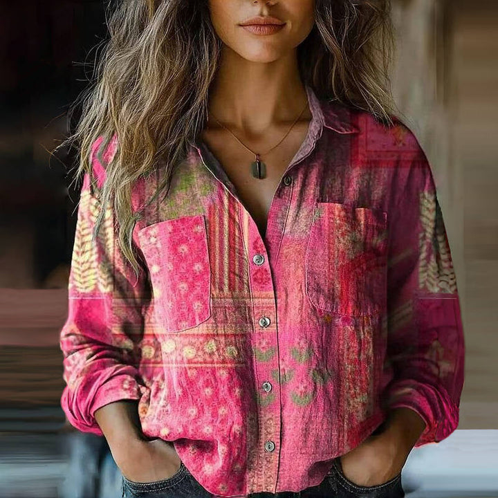Jolie™ | Blouse Imprimée Vintage