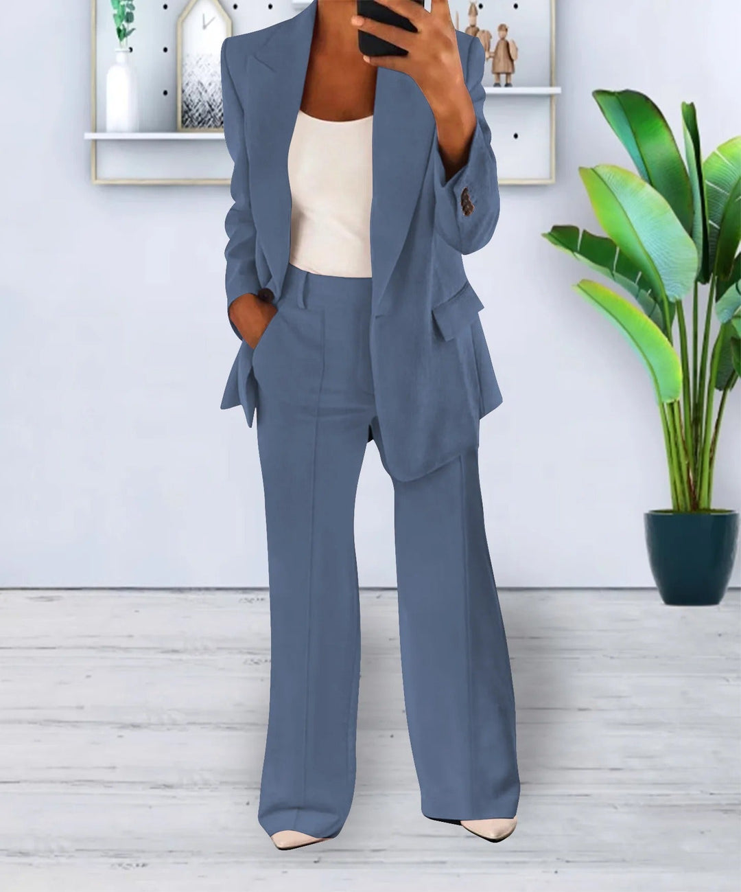 Chloé | Ensemble co-ord dames avec blazer et pantalon