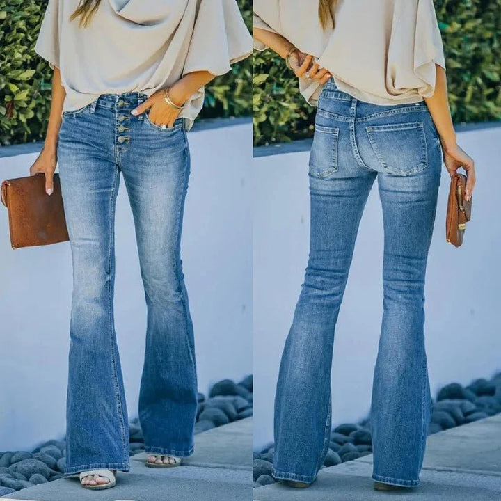 Giada - Jeans Élastiques pour Femme