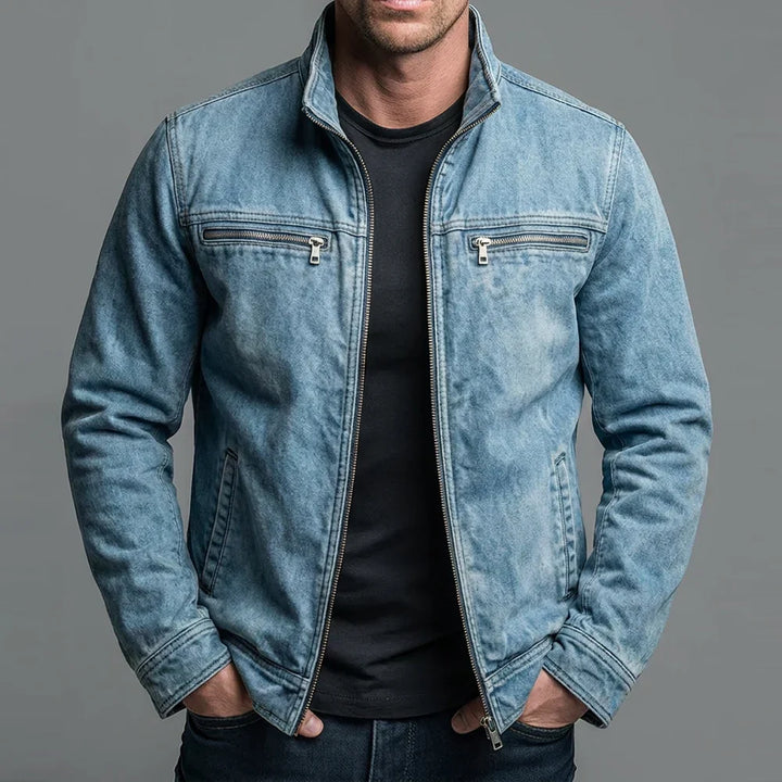 Pascal™ |  Veste de coton vintage avec fermeture éclair