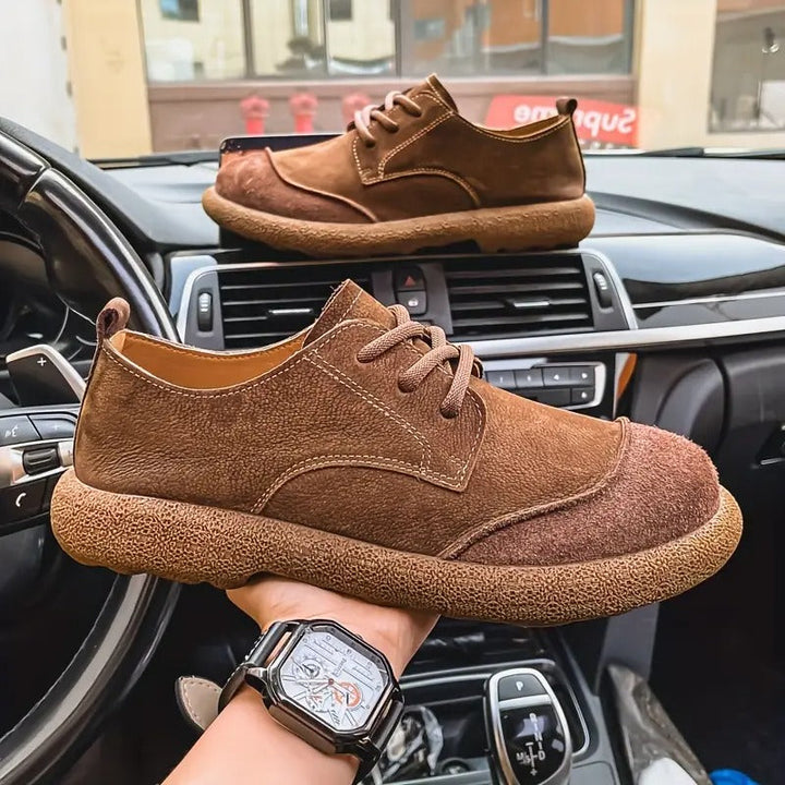 William | Chaussures en Suède Confort Ortho