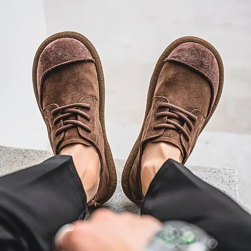 William | Chaussures en Suède Confort Ortho