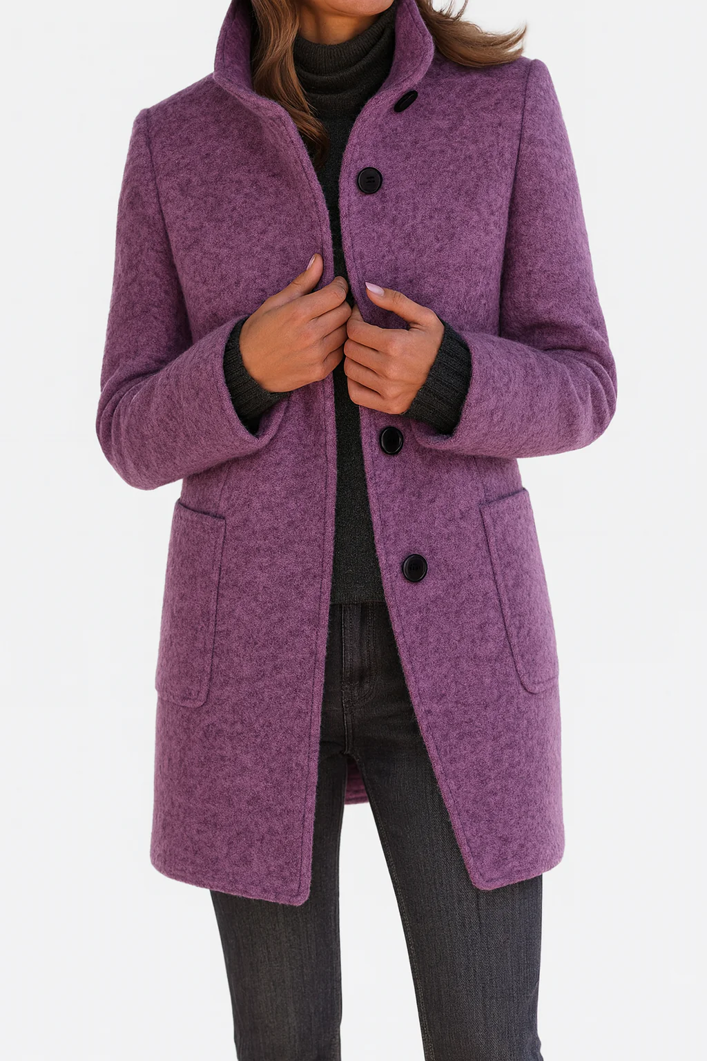 Margaret | Veste Confortable pour Femmes avec Col Haut