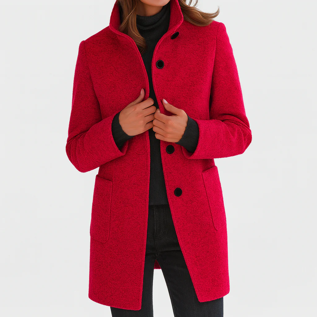 Margaret | Veste Confortable pour Femmes avec Col Haut