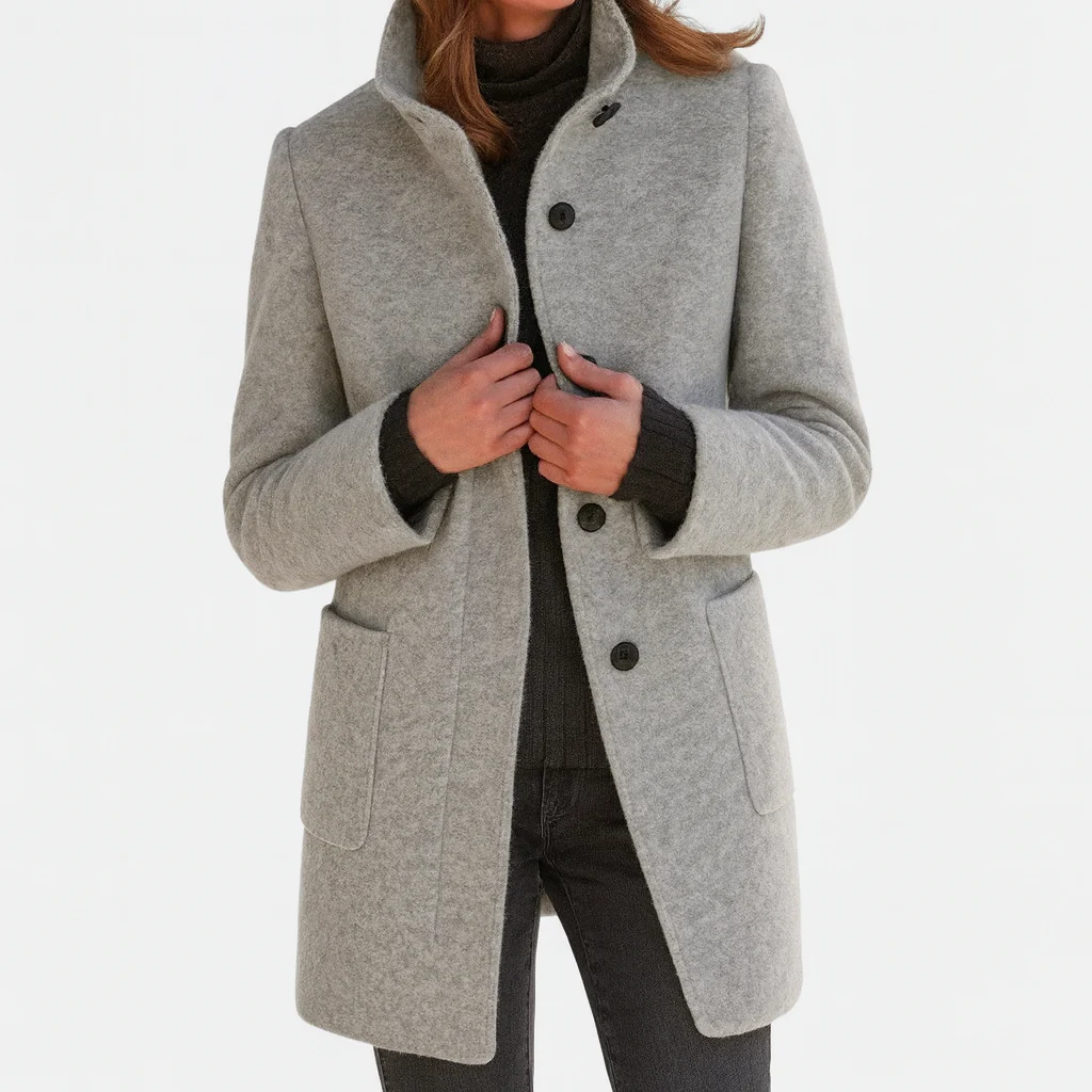 Margaret | Veste Confortable pour Femmes avec Col Haut
