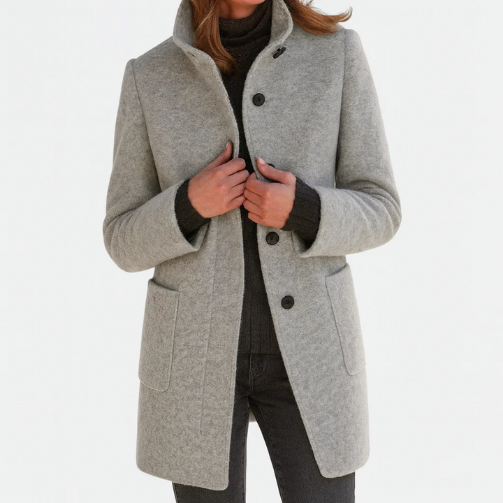 Margaret | Veste Confortable pour Femmes avec Col Haut