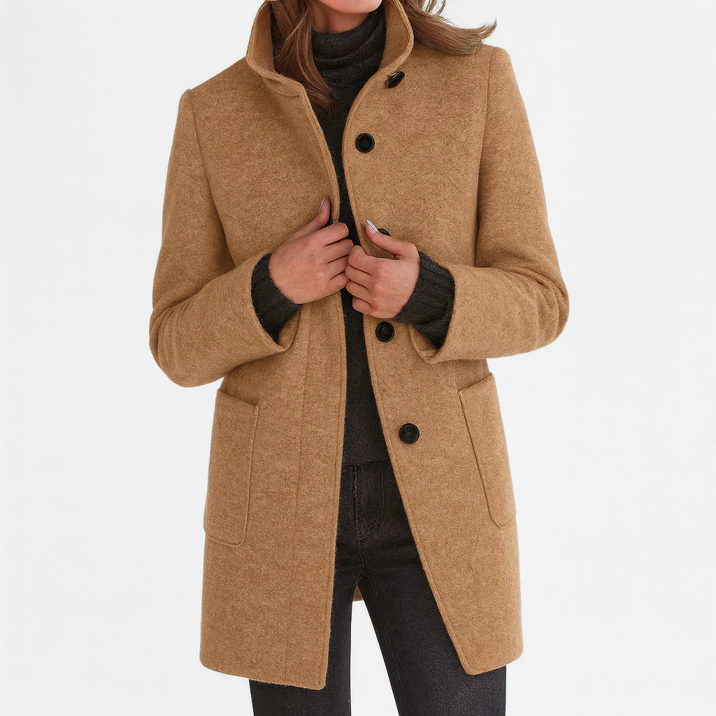 Margaret | Veste Confortable pour Femmes avec Col Haut