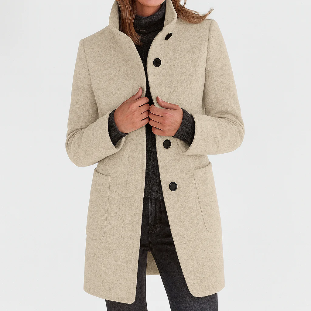 Margaret | Veste Confortable pour Femmes avec Col Haut