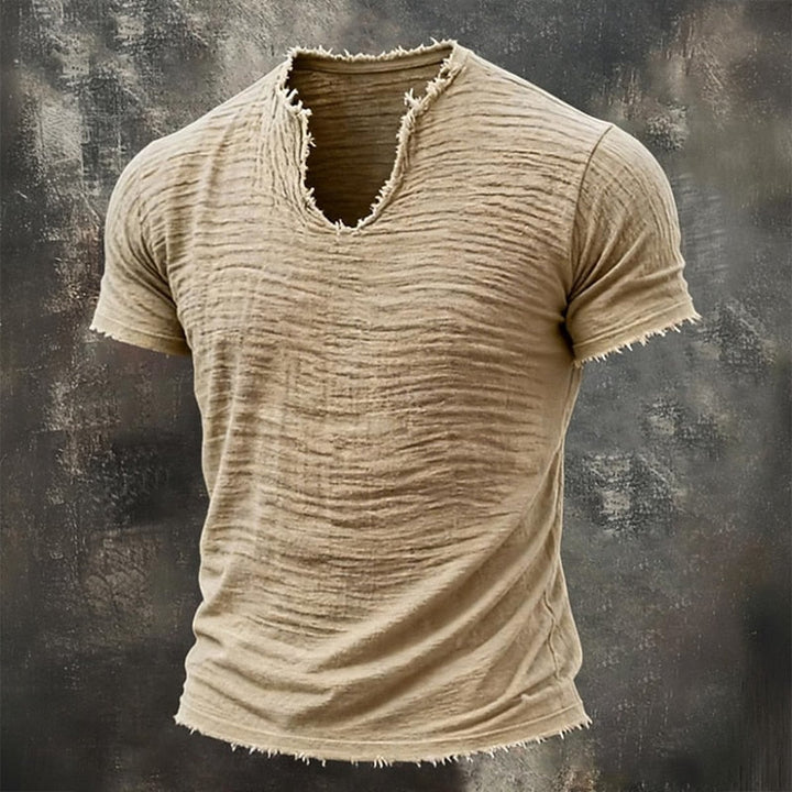 Pierre | T-shirt Vintage à Col V