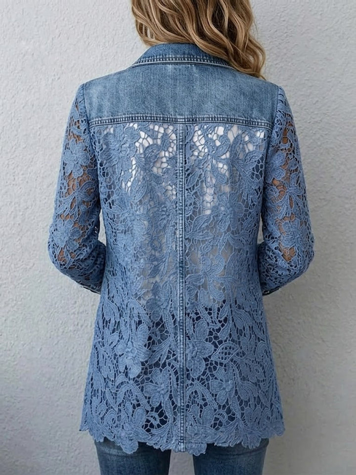 Charlotte™ | Veste avec Dentelle Florale