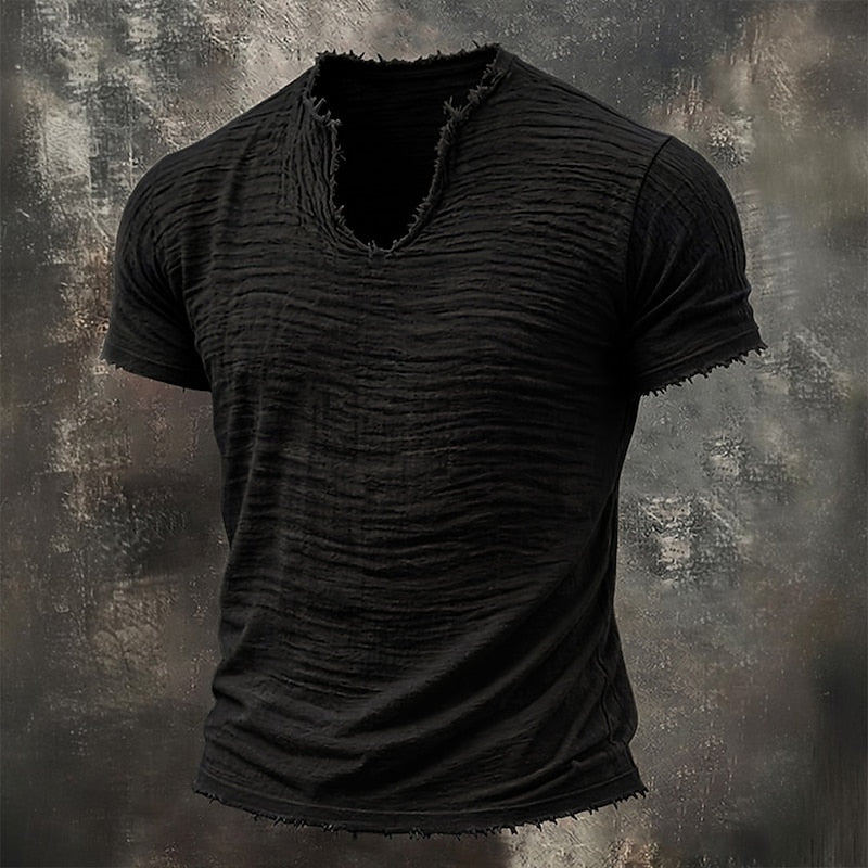 Pierre | T-shirt Vintage à Col V