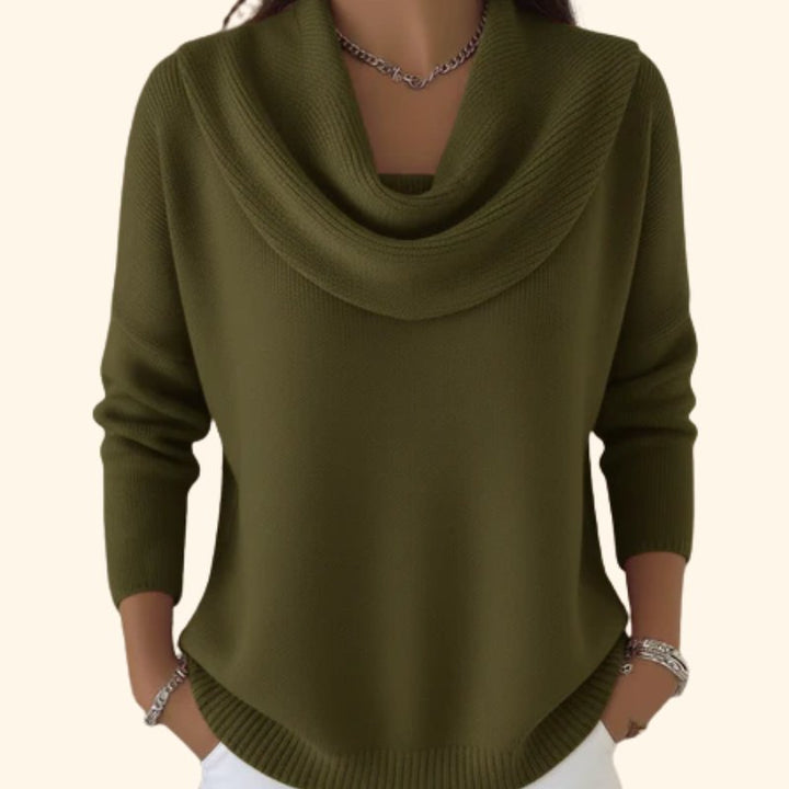 Alice™ | Élégant chandail avec col bénitier chic pour femmes