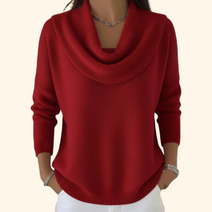 Alice™ | Élégant chandail avec col bénitier chic pour femmes