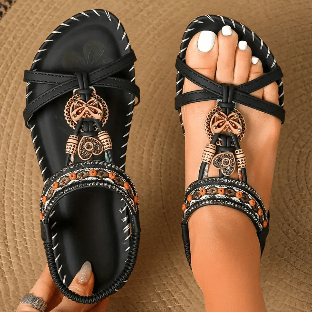 Jacqueline™ | Sandales orthopédiques de style Ibiza