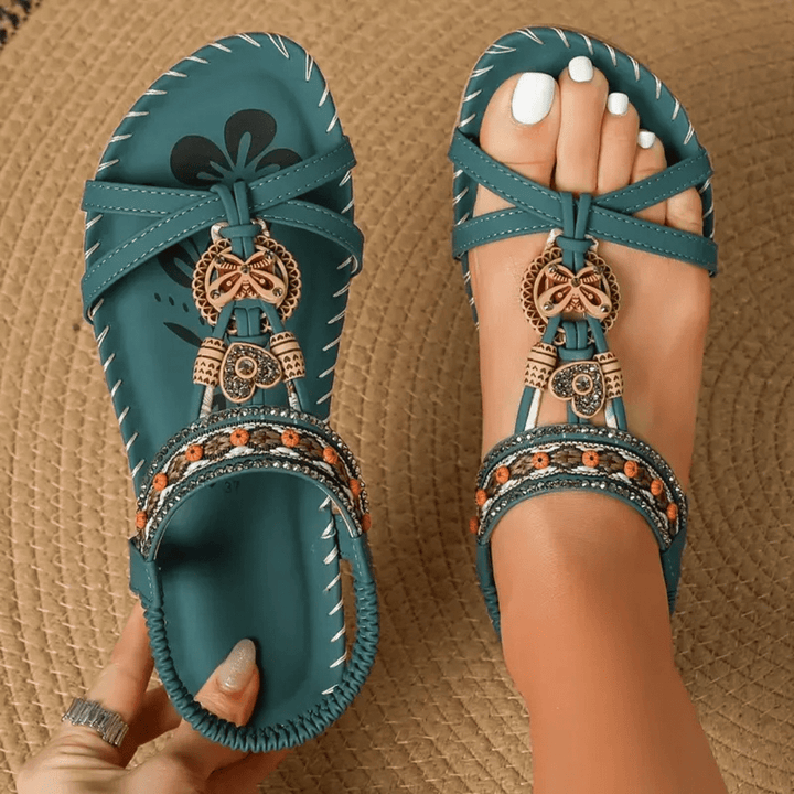 Jacqueline™ | Sandales orthopédiques de style Ibiza