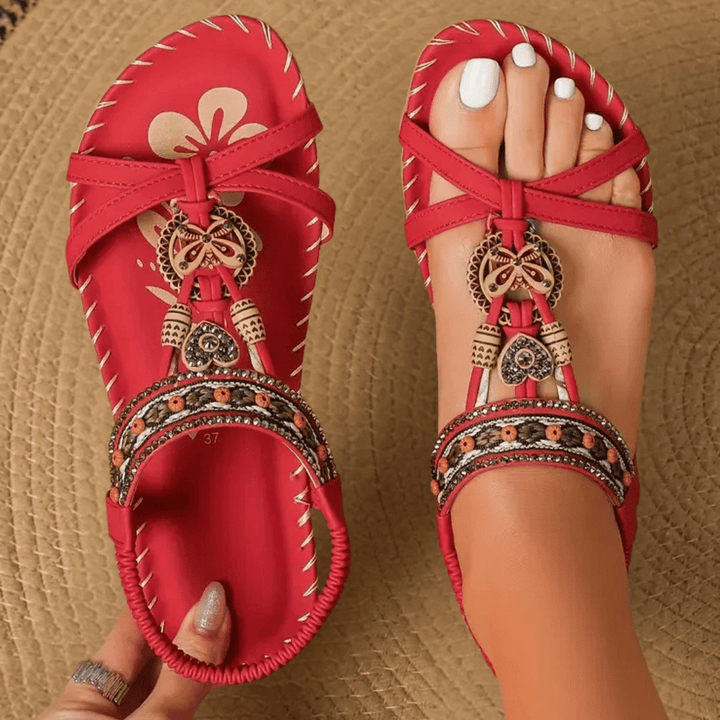 Jacqueline™ | Sandales orthopédiques de style Ibiza