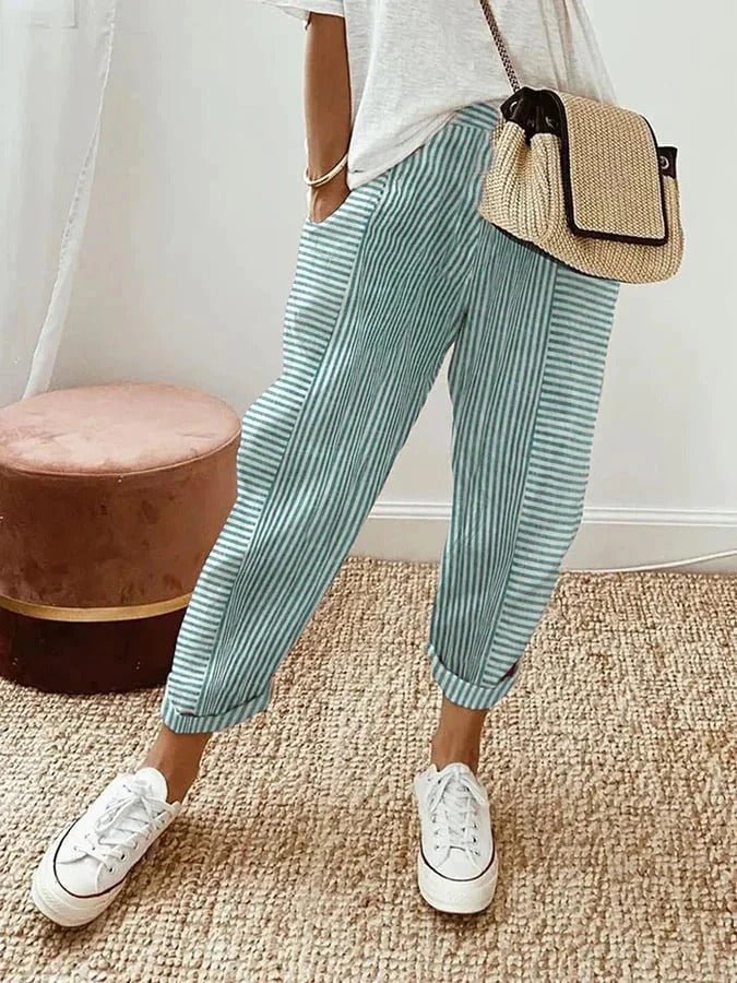 Pantalon Rayé Sofia