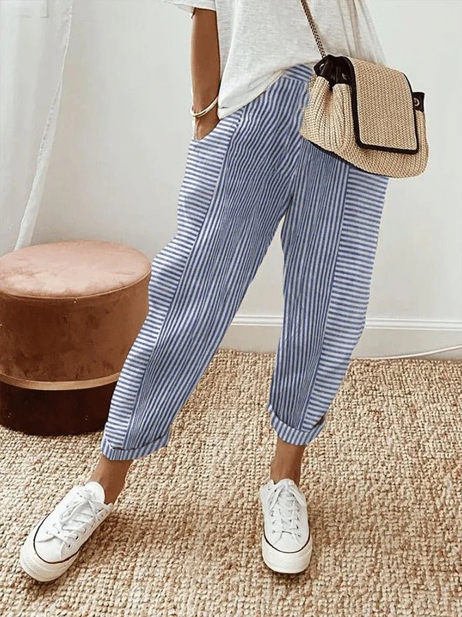 Pantalon Rayé Sofia