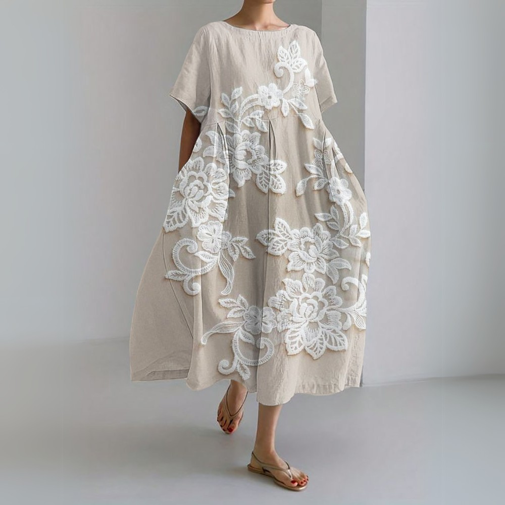 Susan™ – Robe Douce Fleurie