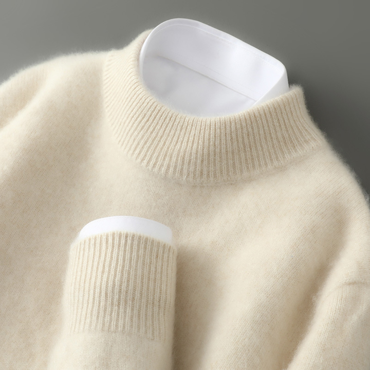 Stefan™ | Chandail Lourd en Laine Pure